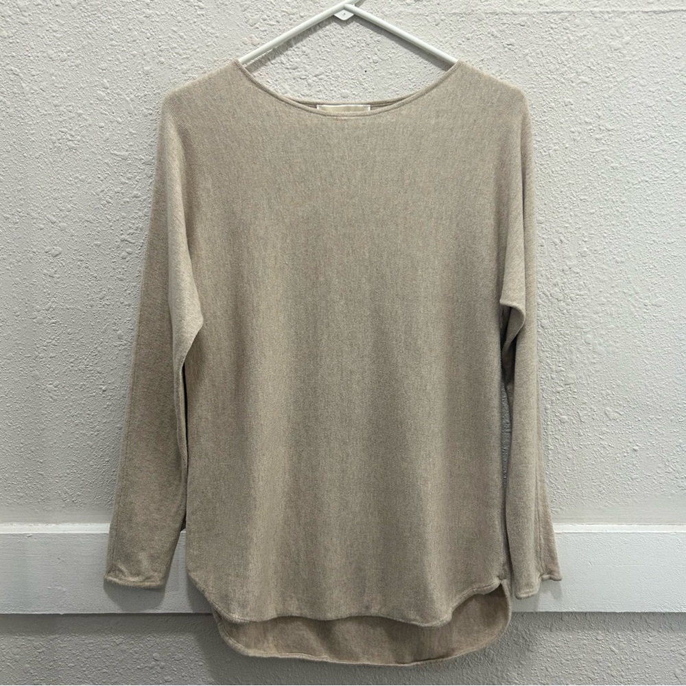 MICHAEL Michael Kors Beige Knit Sweater Size Small